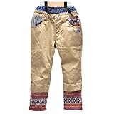 クリフメイヤー キッズ 裾レイヤードパンツ 90 BEIGE 1424014K