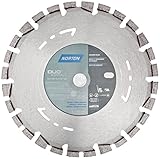 Norton Duo Asphalt High Speed Diamond Blade, 1" Arbor, Waterproof, 12" Diameter x 0.125" Thickness, 