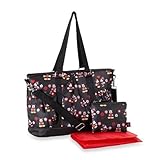 Disney Minnie Mouse Deluxe Ripstop Diaper Bag Tote [並行輸入品]
