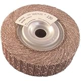 TRUSCO(トラスコ) 研磨輪 外径100 幅25 80# 2個入 TFW1002580