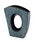 Deco 79 Elegant Ceramic Inlay Vase [並行輸入品]