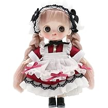 Amazon.co.jp: メイドドール 着せ替え人形 かわいい 可動 関節