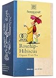 SONNENTOR ゾネントア ハーブティー ローズヒップ・ハイビスカスティー オーガニック ティーバッグ 18袋 ノンカフェイン ブレンドハーブティー 有機 SON02257