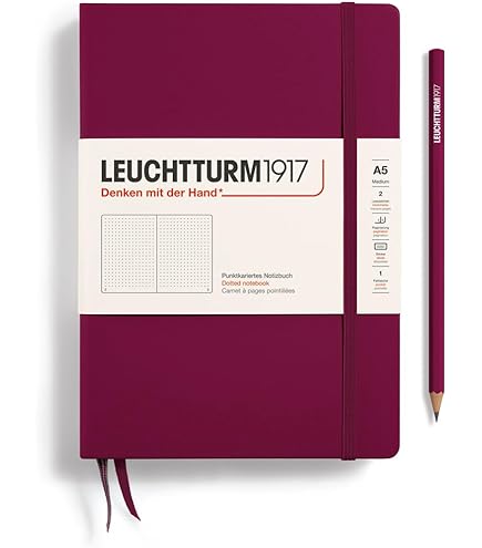 Amazon.co.jp: LEUCHTTURM1917/Leuchturm Notebooks Medium (A5