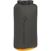 Sea to Summit パッキングバッグ Evac 軽量 ドライバッグ 8L ベルーガ ダークグレー | 軽量の通気性のあるロールトップドライバッグは、バックパックやシーカヤックに信頼性の高い圧縮ストレージを提供します。