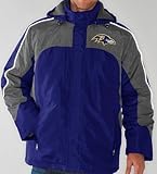 Baltimore Ravens NFL「「防御システム3 - in - 1 Heavyweightパフォーマンスジャケット