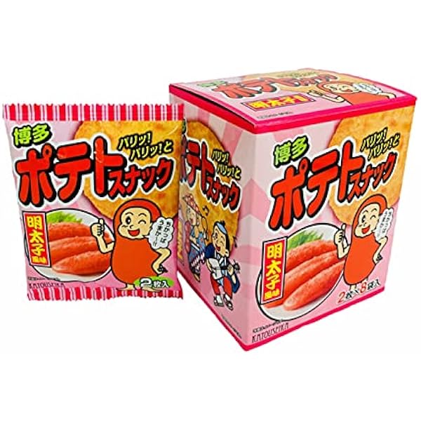 ぽたこ出品 Amazon.co.jp: ポテトスナック たこやき風味 (1箱 2枚×8袋) MT