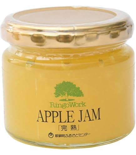 Amazon.co.jp: りんごワーク アップルジャム 完熟 120g : 食品・飲料・お酒