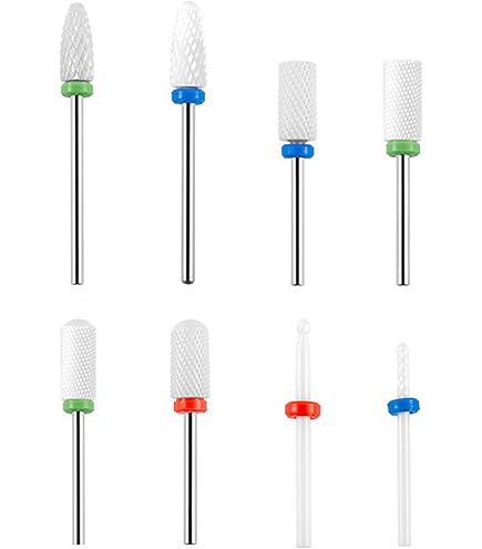 Amazon.co.jp: ビットセット オフに使える6本セット Nail Drill bit