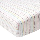 Kidsline Fanciful Floral Fitted Sheet, Beads by KidsLine