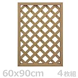 旭興進 JJウッドラティス9060(4枚組) TC-WPC9060 BE*4 ベージュ
