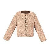 mioim ベビー服 子供服 女の子 コート 長袖 毛皮 フェイク ファー アウター キッズ もこもこ 可愛い 秋 冬 防寒 ジャケット 無地 普段着 旅行