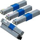 OKI（オキ）(MC562/362dn/C531dn/511dn/312dn)TNR-C4KK1 TNR-C4KC1 TNR-C4KM1 TNR-C4KY1 中容量カラー4色セット リサイクルトナーカートリッジ(中) OKI COREFIDO A4複合機ページプリンタ用