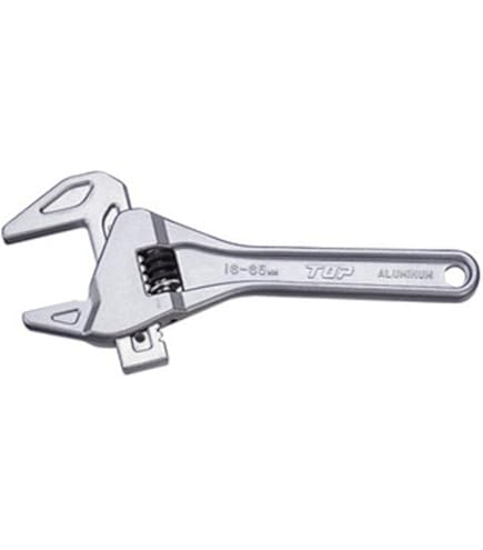 【在庫処分】トップ工業 (TOP) たて型モーターレンチ パイプレンチ 口開き1 Amazon | トップ工業 (TOP) ショートトラップレンチ たて型 アルミ