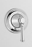 Toto TS220D1#PN Vivian Two-Way Diverter Trim with Off-Lever Handle, Polished Nickel [並行輸入品]