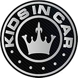 KIDS IN CARマグネット（シルバー）