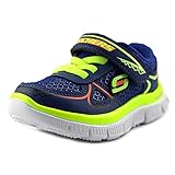 (スケッチャーズ) Skechers Flex Advantage-Mini Rush ベビー 米国 4 マルチカラー ウォーキングシューズ [並行輸入品]