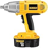 DEWALT DW059K-2 18-Volt NiCad 1/2-inch Cordless Impact Wrench Kit [並行輸入品]