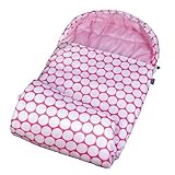 Wildkin Big Dot Pink and White Stay Warm Sleeping Bag [並行輸入品]