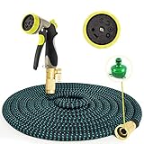 FITFIRST 散水ノズル 金属ノズル 前レバー 自動スプレー 噴霧ノズル ミストノズルスプレー 熱中症 対策 霧化 霧吹き シャワー 家庭用 多機能 ガーデニング 掃除 シャワー 園芸 農業 水撒