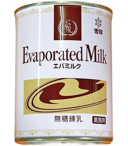 Amazon.co.jp: 雪印 エバミルク 無糖練乳 缶入り 411g x24個セット