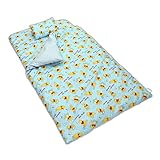 ディズニー キャラクター お昼寝布団セット 7点セット MHS-1・ミッキー＆ミニー・ブルー