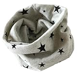 (ヤブアンドセド) YAB & CED ベビー キッズ ネックウォーマー スター柄 (グレー)