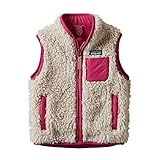 patagonia(パタゴニア) ベビー・レトロX・ベスト Baby Retro-X Vest 61035 Natural w/Craft Pink (NTCP) 5T