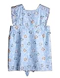 エプロンベビードレスノースリーブ子供絵画服ドレス