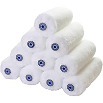 【美品】フィルローラー ホワイト Amazon | スムースローラー 粉雪 ペイントローラー 毛丈20mm 6