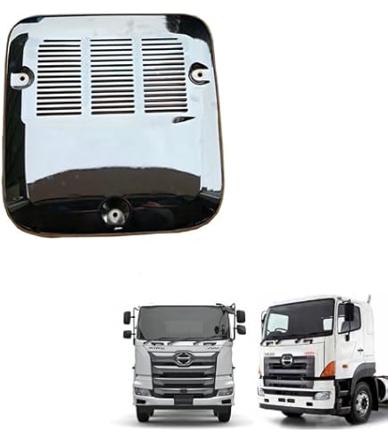 Amazon | 日野 17プロフィア トレーラー用 メッキ マフラーカバー