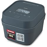 【Amazon.co.jp限定】 アイリスオーヤマ(IRIS OHYAMA) IHジャー 炊飯器 IH 5.5合 50銘柄炊き分け機能 極厚火釜使用 40種類の自動メニュー 高め保温モード RC-IGA50AZ-DA ディープブルー