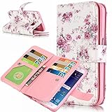 UNEXTATI Galaxy S6 Edge ケース 高品質 PUレザー 手帳型ケース 保護カバー カード収納 液晶保護 防塵 Samsung GalaxyS6 Edge 用 Case Cover 