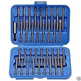 36ピース3 "ロングドライバービットセット六角Pozi Torx改ざん防止機能付き1 / 4 "六角シャンク