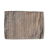 glo Organic Stripe (Mushroom)-Hand Towel