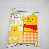 (ディズニー)　Disney ディズニーベビー子供服 スタイ　エプロン　(お食事エプロン 2枚組) 　プーさん　ぷーさん