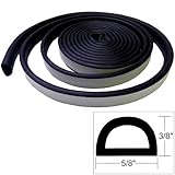 Taco Metals Taco Weather Seal – 10 ' L x8540 ;" H x8541 ;" W – ブラック one size V30-0109B10-1