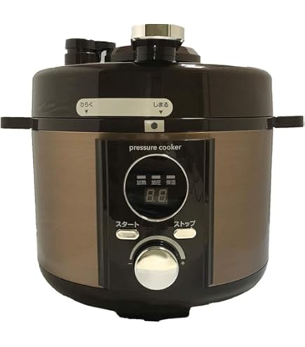 リブセトラ コンパクト電気圧力鍋 LPC-T12/W/T ブラウン Amazon | LIVCETRA (リブセトラ) 電気圧力鍋 【 LPC-T12/T