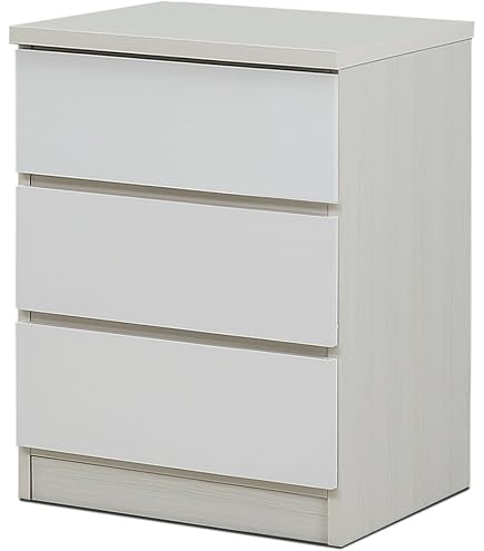 Amazon｜日本製 幅50cm 高さ64cm 3段ミニチェスト ローチェスト スリム