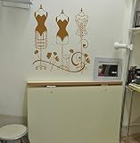 Studioファッションスタイルドレストレンドスタイリッシュヴィンテージ子供部屋子供壁アートステッカーデカールg10111