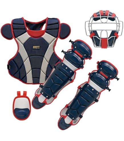 Amazon | SSK エスエスケイ 一般用軟式 キャッチャープロテクター 4点