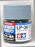 タミヤカラー ラッカー塗料 LP-36 ダークゴーストグレイ つや消し