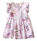 (プチプライム) Petit Prime ベビー ワンピース 花柄 可愛い 人気 オシャレ 可愛い 女の子 キッズ 水彩画風 トレンド フリル ファッション ノースリーブ ドレス 赤ちゃん 子供服 リ