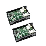 Refaxi 電圧計DC 100V電流計10AデュアルLEDデジタル電圧AMPパワーブルー＆グリーン