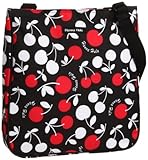 Hanna Hula Nスタイルショルダーバッグ ブラックチェリー 横30×縦33×奥行き6cm 本体230g ポリエステル CNSH-CHR01