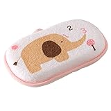 YideaHome子供も持ちやすいサイズ ふろっこキッズコットンボディスポンジ わんわんベビー キトポリィ やわらかスポンジ