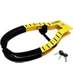 カーセキュリティー　ディスクロックdisklok ステアリング　ハンドル　黄色 Disklok ディスクロック ゴールドエディション（イエロー