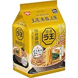 日清食品 日清ラ王 豚骨醤油 [鹿児島産黒豚エキス] インスタント 3食パック 300g