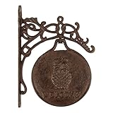 メタルパイナップルWelcome Spinning Swivel Sign