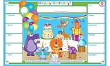 Placemat - Tot Talk - Happy Birthday! Meal Dinning Kids Mat tot1040